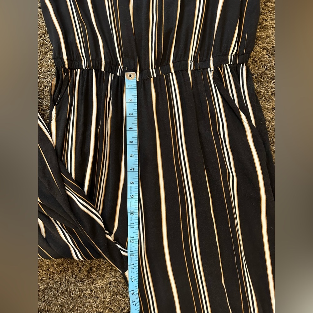 Time and Tru Striped Jumpsuit - Picture 13 of 14